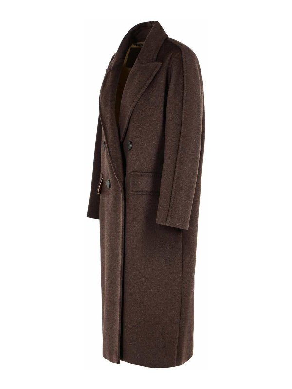 The Best Shops Max Mara: long coats - Over Coat In Cachemire Alpaca And Wool