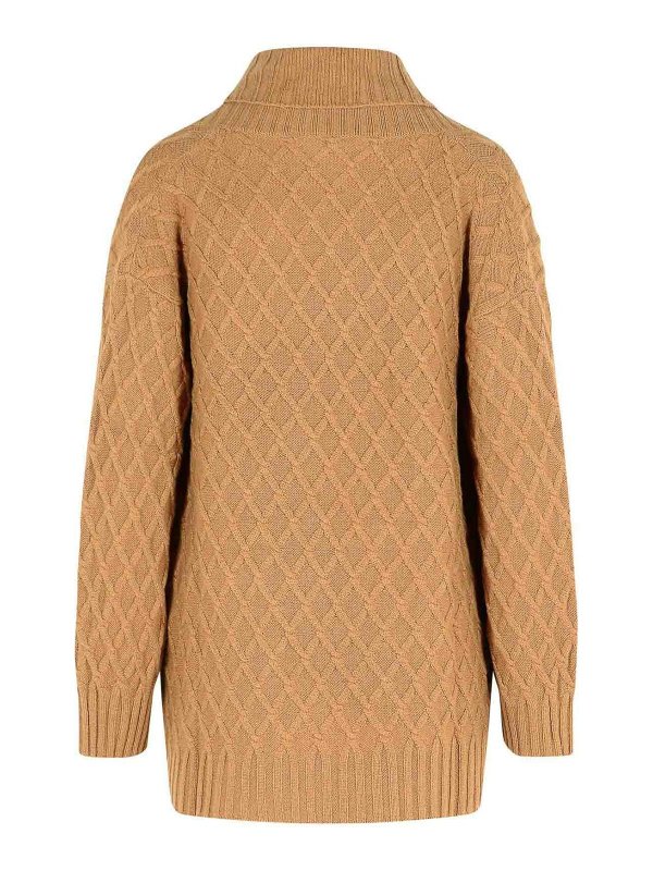 Max Mara: カーディガン online - カーディガン - ベージュ