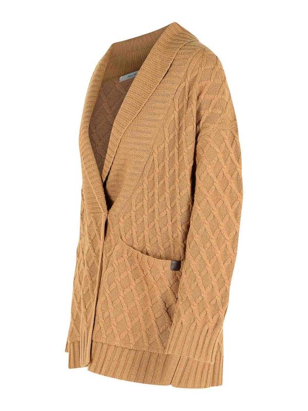 The Best Shops Max Mara: カーディガン - カーディガン - ベージュ