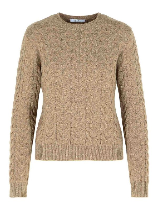Max Mara: crew necks - Sweater cashmere size