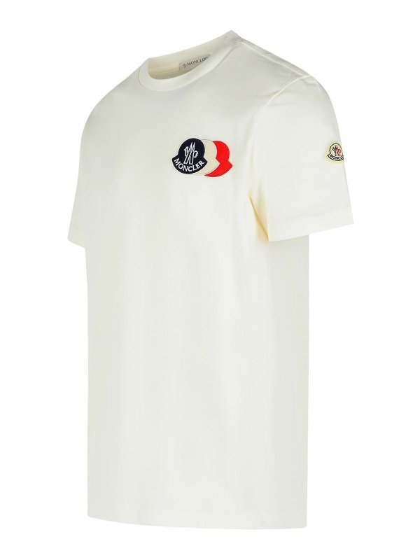 The Best Shops MONCLER: Camisetas - Camiseta - Blanco