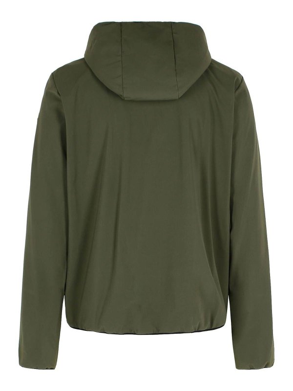 MONCLER: ダウン・ハイテクジャケット online - ダウンジャケット - 緑