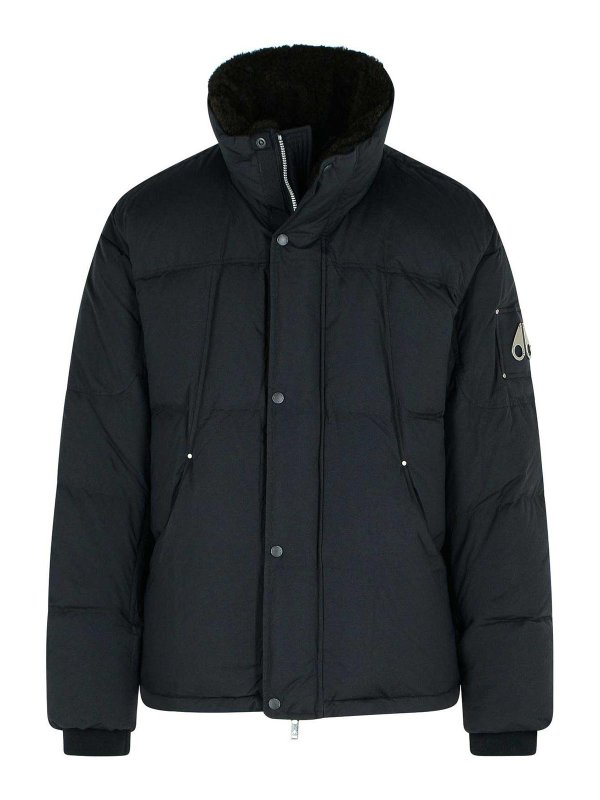 MOOSE KNUCKLES: Kurze Daunenjacken - Daunenjacke - Schwarz