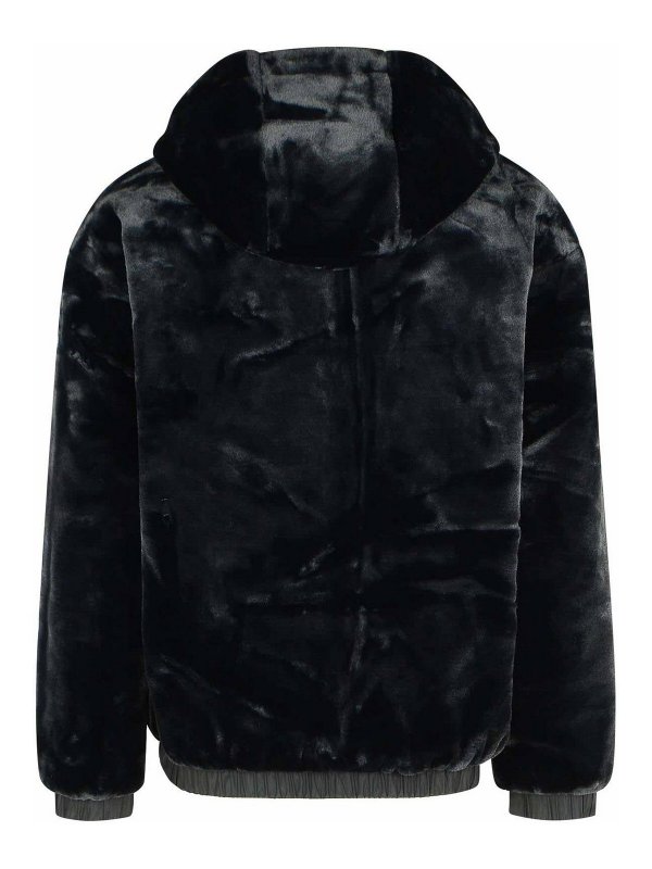 The Best Shops MOOSE KNUCKLES: Border Bunny Reversible Polyester Sweatshirt