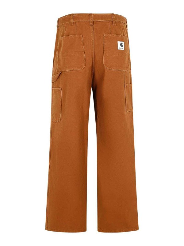 Sacai: カジュアルトラウザー online - カジュアルパンツ - ブラウン