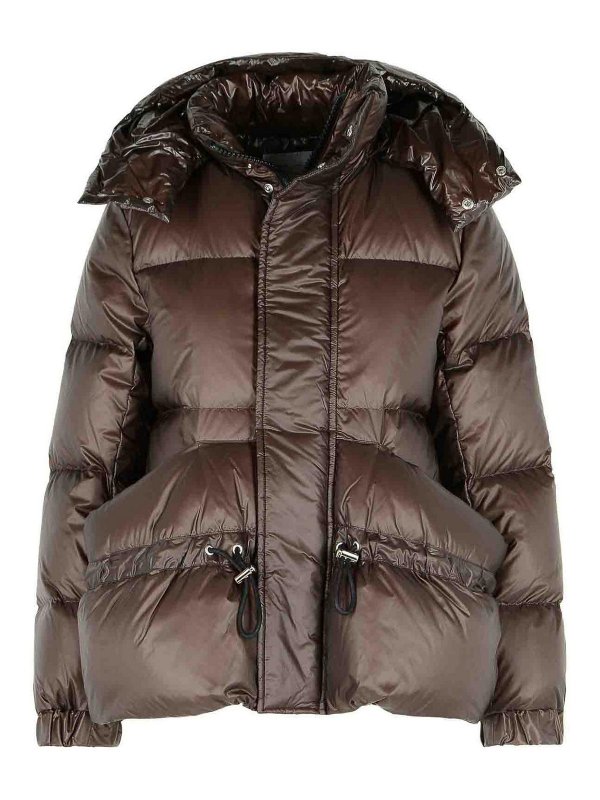 Sacai: Chaquetas y Chaquetones acolchados - Chaqueta Alcochada - Marrón