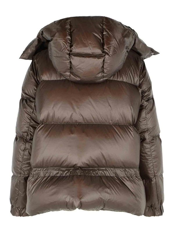 Sacai: Chaquetas y Chaquetones acolchados online - Chaqueta Alcochada - Marrón