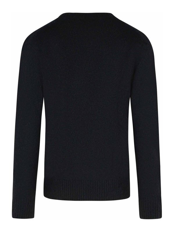 SEVEN GAUGE: Suéteres con cuello pico online - Suéter Cuello Redondo - Negro