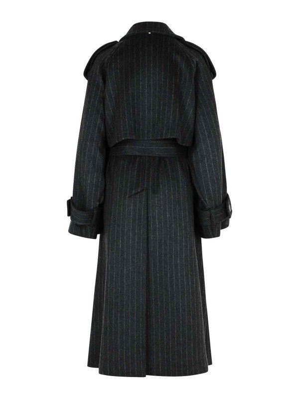 SPORTMAX: トレンチコート online - トレンチコート - グレー