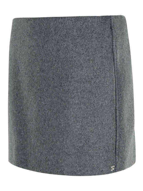 The Best Shops SPORTMAX: Miniröcke - Minirock - Grau