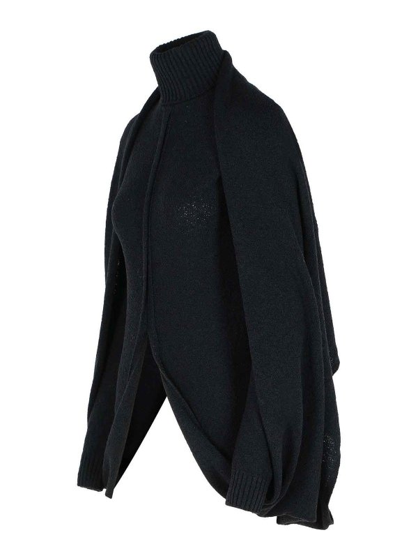 The Best Shops SPORTMAX: Rollkragenpullover  und Polo-Ausschnitt - Rollkragenpullover - Schwarz