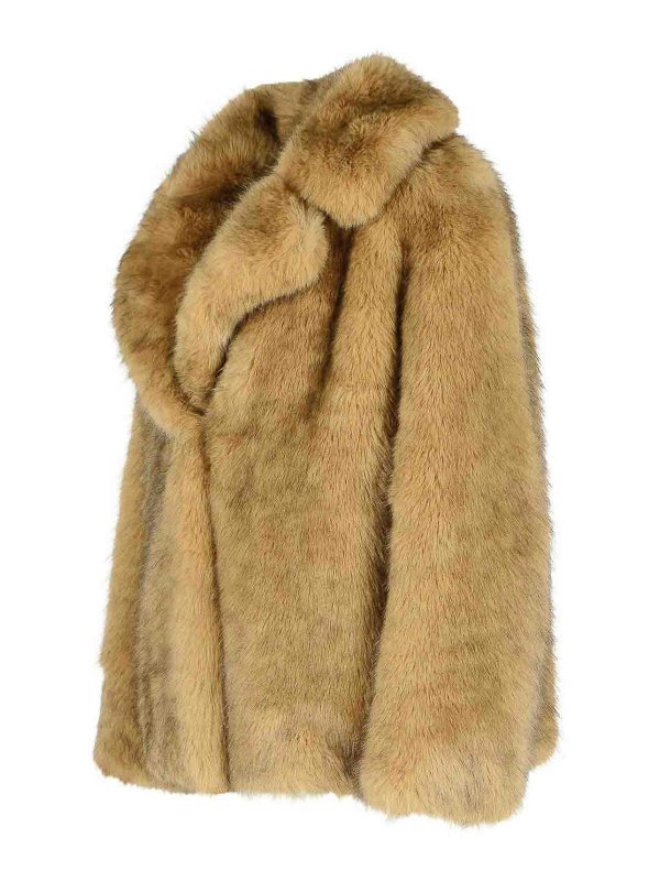 The Best Shops STAND STUDIO: Pelz und Shearling - Pelz - Braun