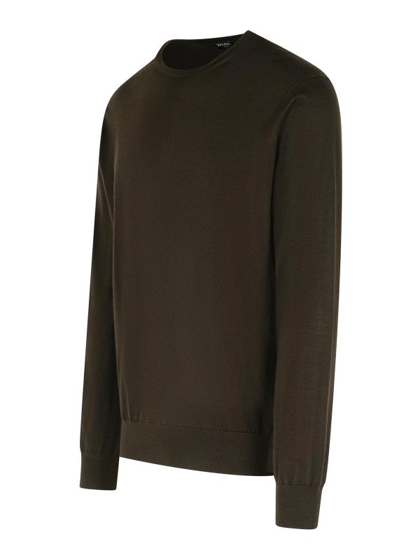 The Best Shops ZEGNA: Pull col rond - Pull Col Rond - Marron