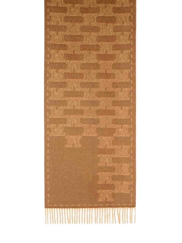 Max Mara: ストール＆ショール online - ストール/ショール - ブラウン