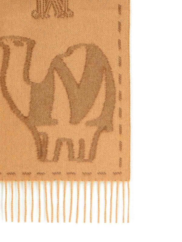 The Best Shops Max Mara: ストール＆ショール - ストール/ショール - ブラウン