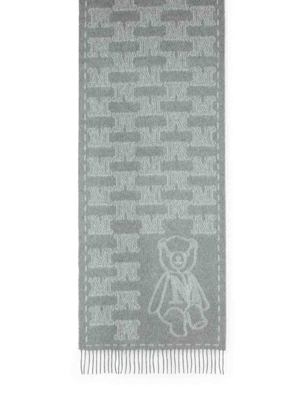 Max Mara: スカーフ - スカーフ - グレー