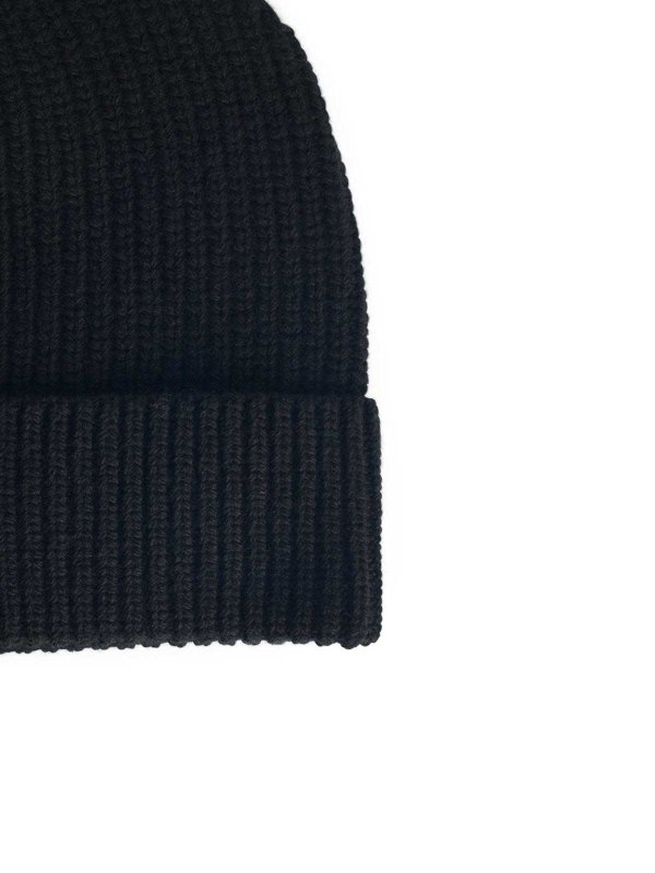 The Best Shops SEVEN GAUGE: beanies - Black Wool Beanie