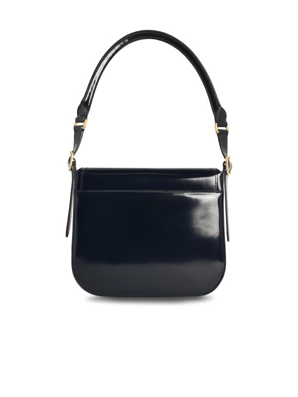 The Best Shops BALLY: shoulder bags - Beckett Black Leather Trellis Bag