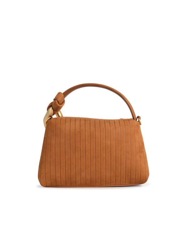 The Best Shops J.W. ANDERSON: shoulder bags - Small  Caramel Suede Bag
