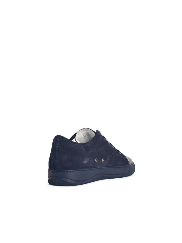 The Best Shops LANVIN: trainers - Ddb1 Navy Black Leather Sneakers