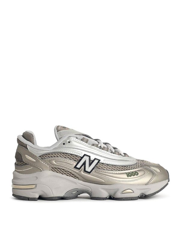 NEW BALANCE: Chaussures de sport - Baskets - Or