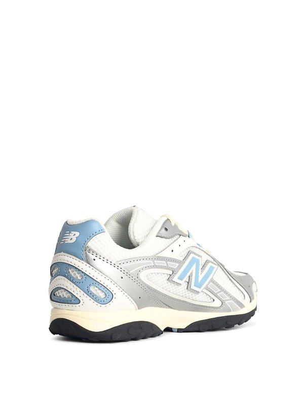The Best Shops NEW BALANCE: trainers - 204 White Fabric Blend Sneakers