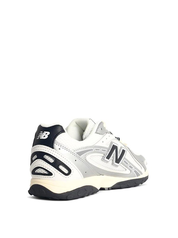 The Best Shops NEW BALANCE: trainers - 204 White Fabric Blend Sneakers