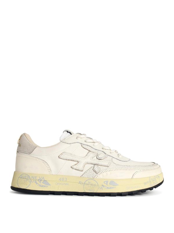PREMIATA: Chaussures de sport - Baskets - Blanc