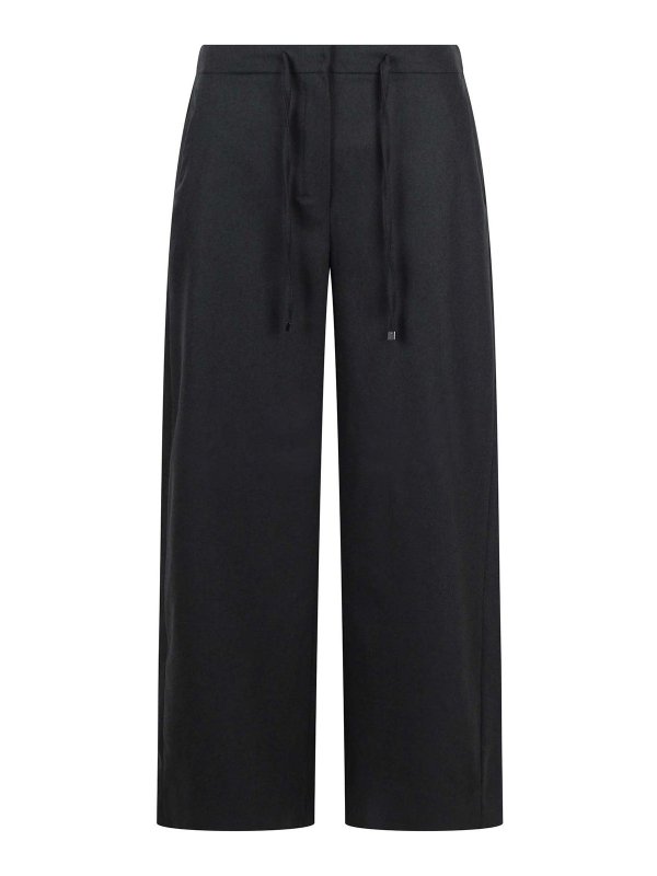 S MAX MARA: casual trousers - Floria wool pants