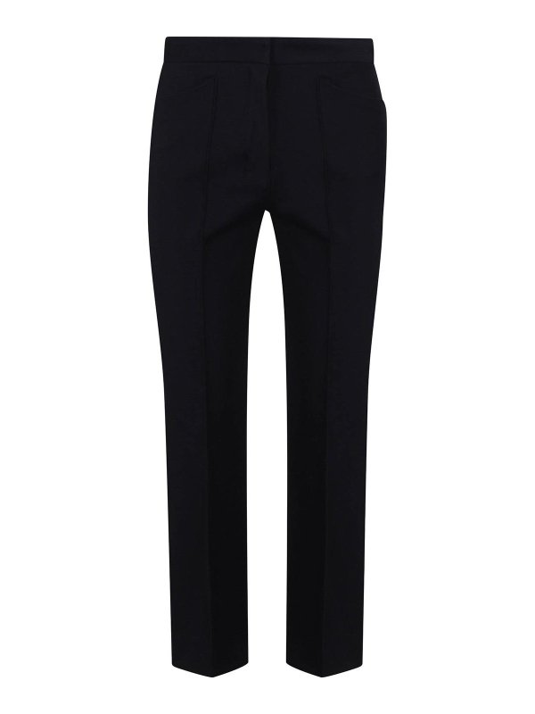 S MAX MARA: casual trousers - Sapphire trousers