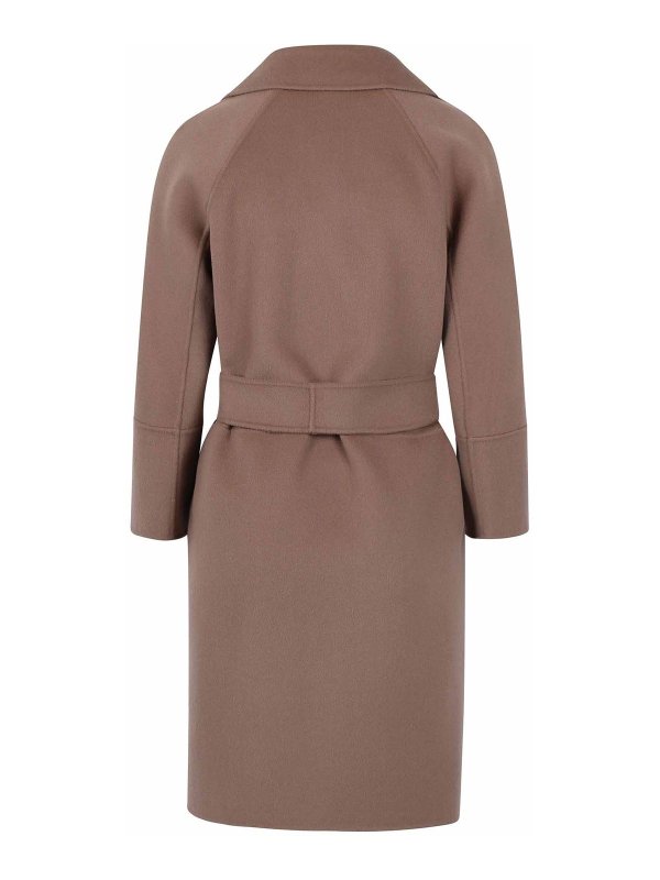 S MAX MARA: ショートコート online - ショートコート - ブラウン