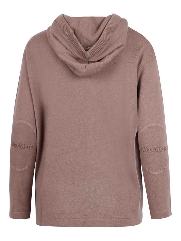 S MAX MARA: Sweatshirts & Sweaters online - Heroic hooded wool sweatshirt