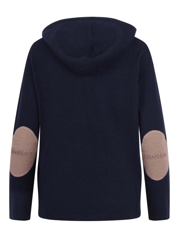 S MAX MARA: Sweatshirts & Sweaters online - Heroic hooded wool sweatshirt
