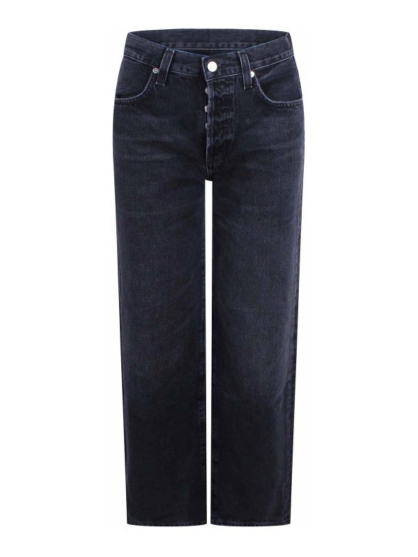CITIZENS OF HUMANITY: straight leg jeans - High -waisted Annina jeans