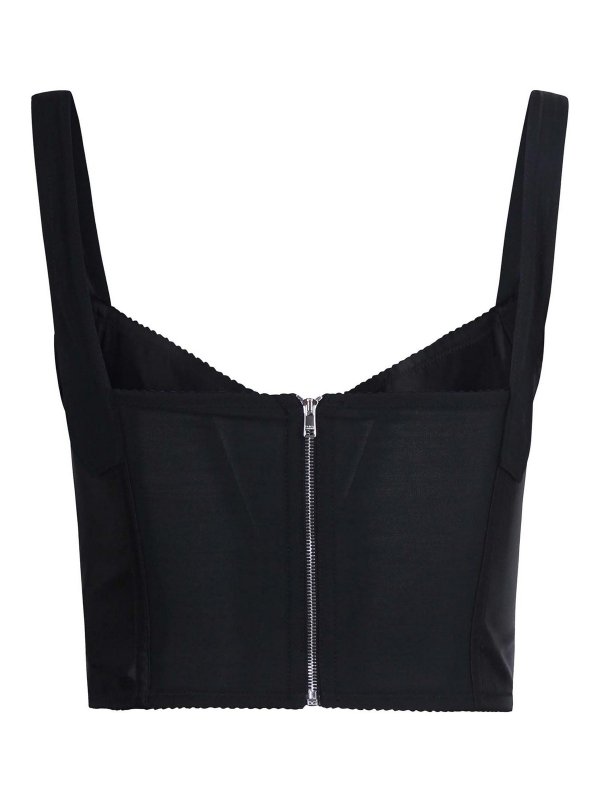DOLCE & GABBANA: Tops und Tank Tops online - Top - Schwarz