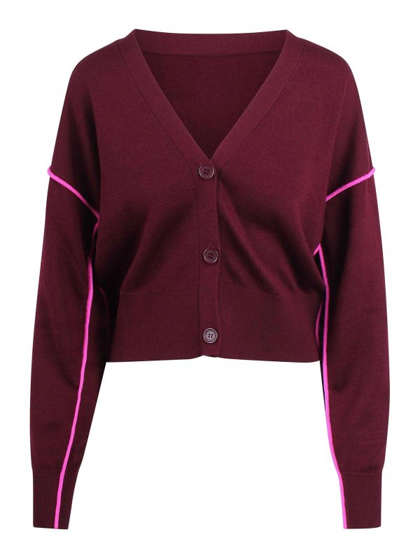 ESSENTIEL ANTWERP: Cardigans - Cardigan - Rouge