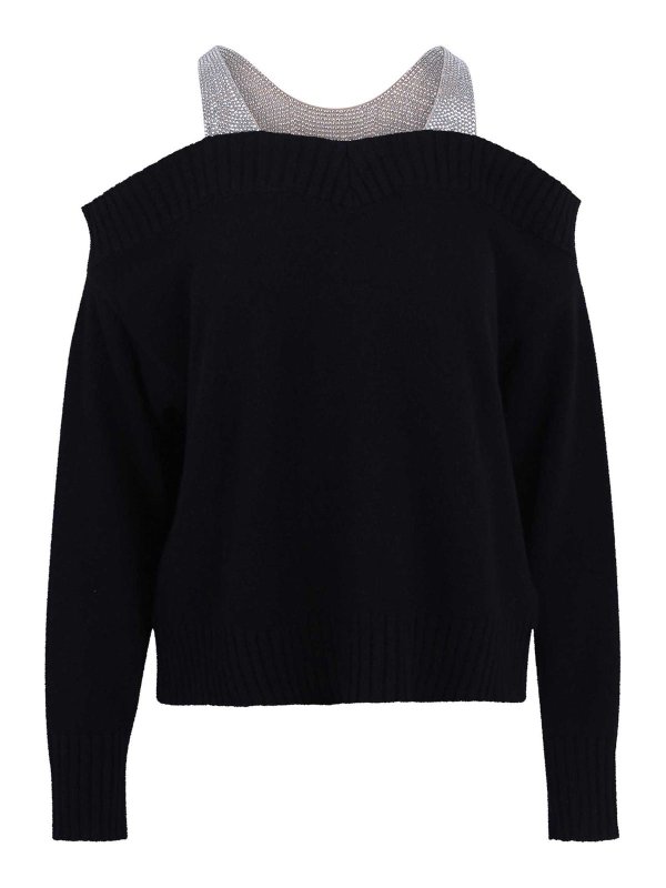 GIUSEPPE DI MORABITO: Col bateau - Pull Col Bateau - Noir