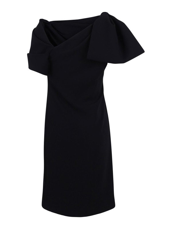 Max Mara: knee length dresses online - Midi dress in cady bow