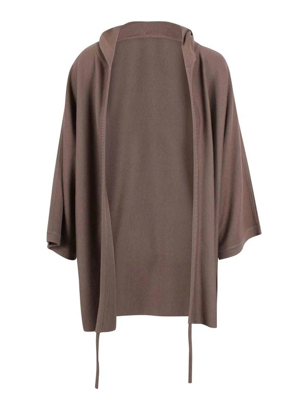 Max Mara: cardigans - Cardigan In Filato Di Lana Aster