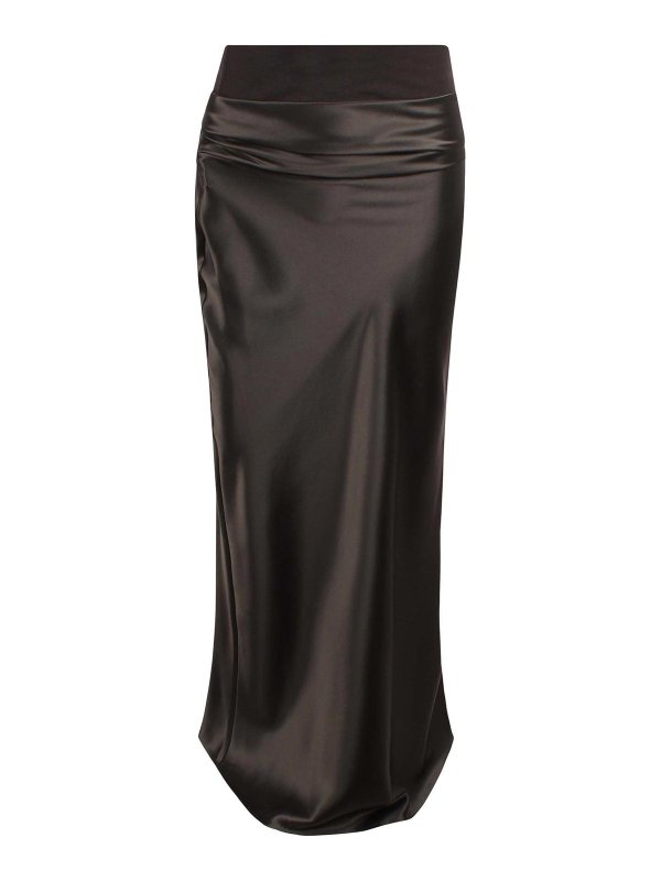 NANUSHKA: ニーレングススカート＆ミディ丈 - 膝丈/ミディスカート - 緑