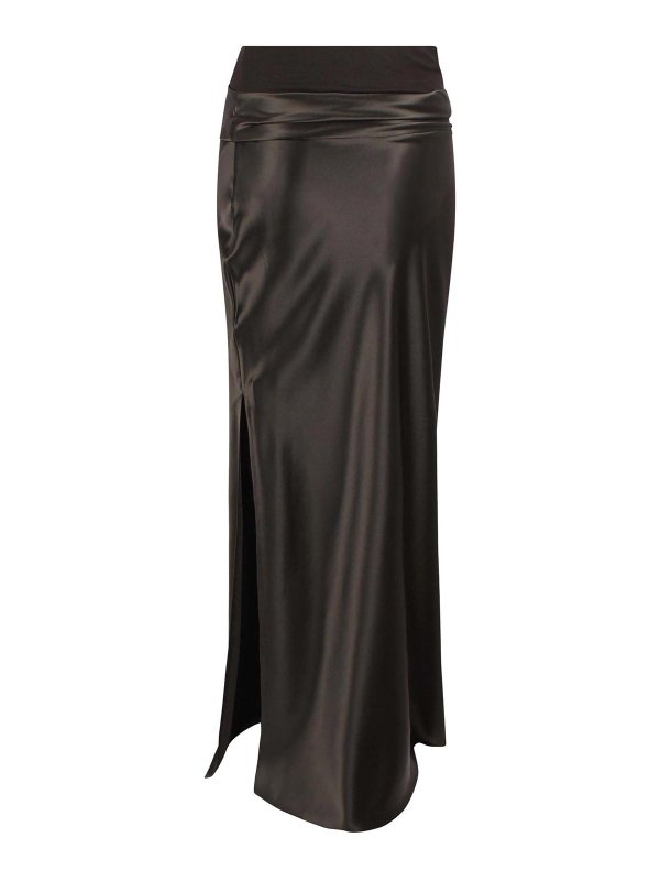 NANUSHKA: ニーレングススカート＆ミディ丈 online - 膝丈/ミディスカート - 緑