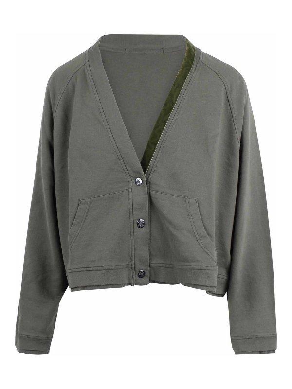 NOUMENO CONCEPT: Cardigans - Cardigan - Vert