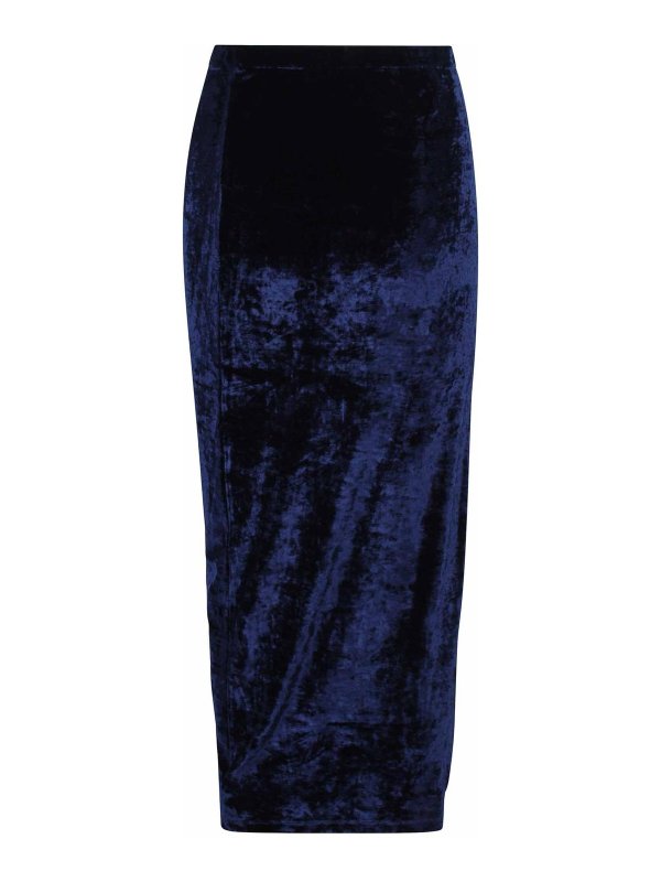 RABANNE: Jupes midi et au genou online - Jupe Midi - Bleu
