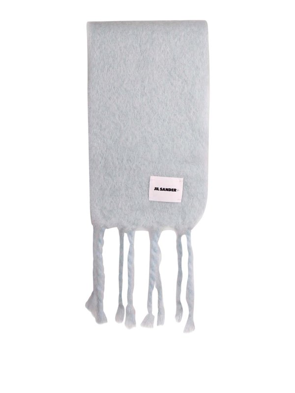 JIL SANDER: scarves - Small wool mixed scarf