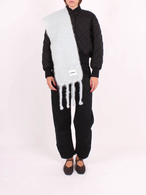 The Best Shops JIL SANDER: scarves - Small wool mixed scarf
