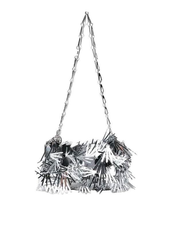 RABANNE: Schultertaschen - Schultertasche - Silber