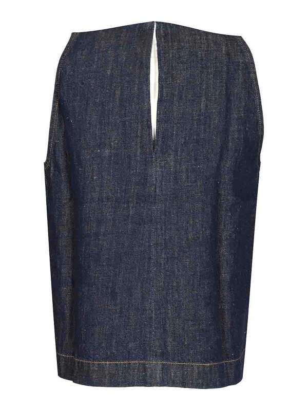 7 FOR ALL MANKIND: Tops & Débardeurs online - Top - Bleu