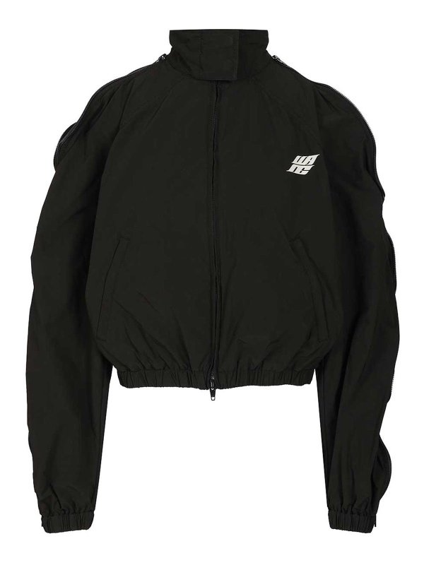 ALEXANDER WANG: casual jackets - Oversized Tracksuit Jacket