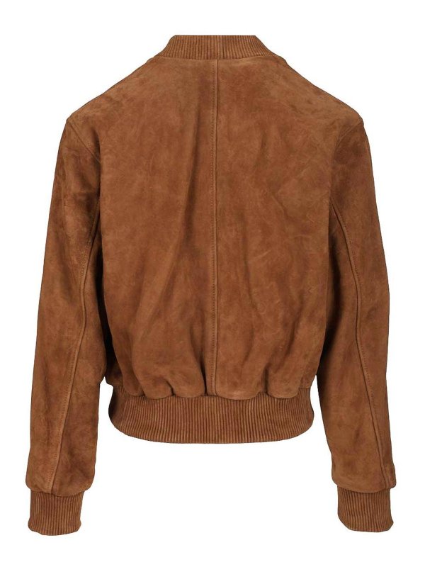 AMI PARIS: Chaquetas de cuero online - Chaqueta De Cuero - Ami