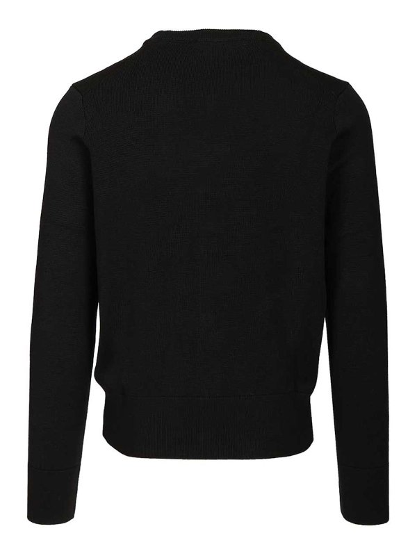 AMI PARIS: cardigans online - Cardigan In Merino Wool